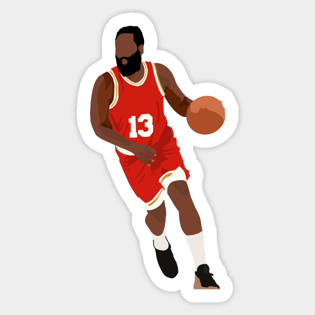 James Harden in Classic Rockets Throwback Uniform Sticker by ActualFactual